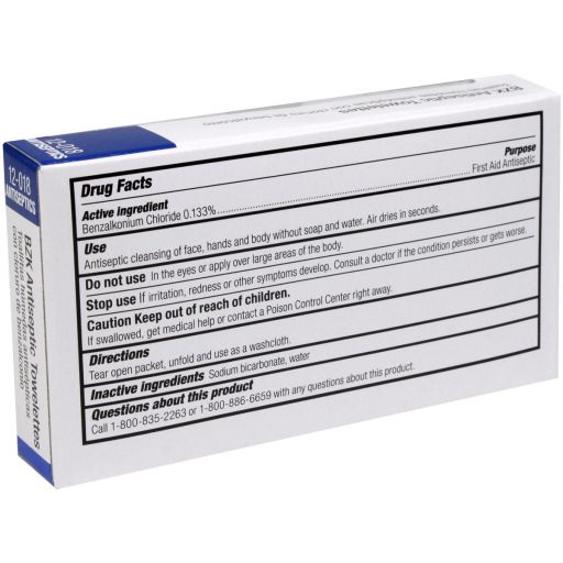 Antiseptic Cleansing Wipe, Sting Free - 10 per box