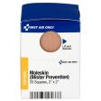2" X 2" Moleskin Blister Prevention, 20 Per Box
