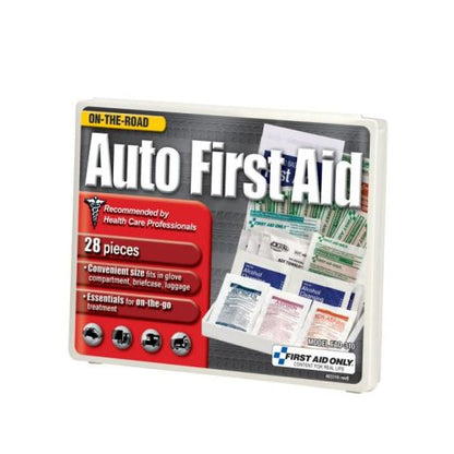 Auto First Aid Kit, 28 Pieces - Mini
