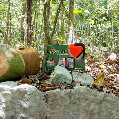 Outdoor First Aid Kit, Softsided, 107 Pieces - Small