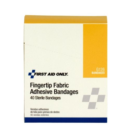 Fingertip Bandage, Fabric - 40 Per Box