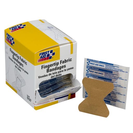 Fingertip Bandage, Fabric - 100 per box