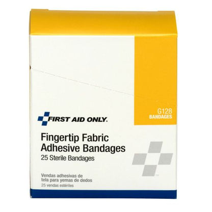 Fingertip Bandage, Fabric - 25 Per Box