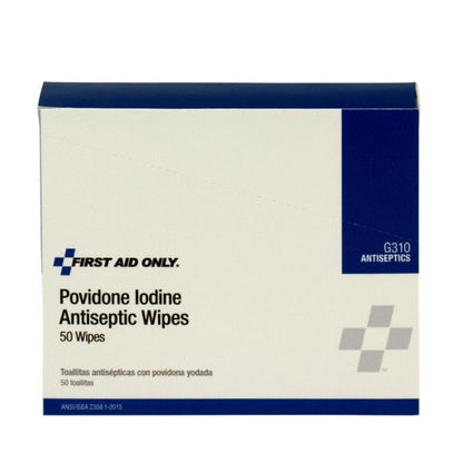 Povidone-Iodine Infection Control Wipe - 50 Per Box