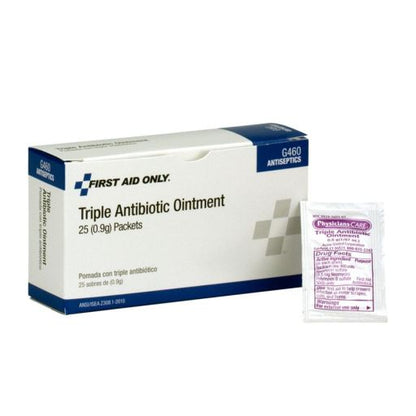 Triple Antibiotic Ointment, .5 gm - 25 Per Box