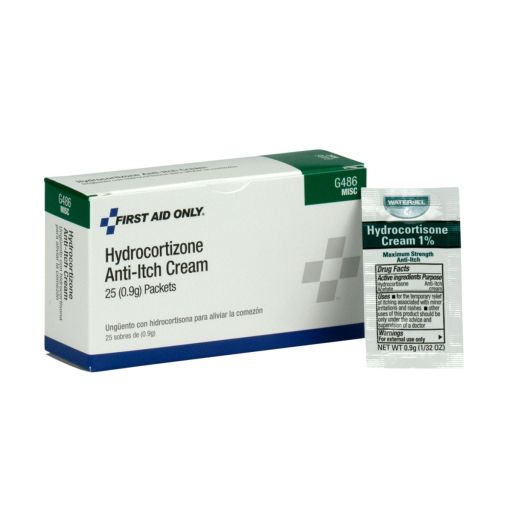 Hydrocortisone Cream, 1.0% - 25 Per Box