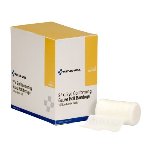 Conforming Gauze Roll Bandage, Non-Sterile 2" -10 Per Box