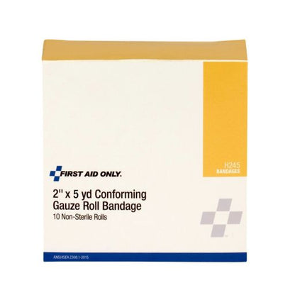 Conforming Gauze Roll Bandage, Non-Sterile 2" -10 Per Box