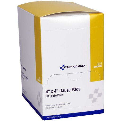 Dressing Pad, Gauze 4"x4" - 50 Per Box
