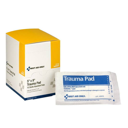 Trauma Pad, 5"x9" - 10 Per Box