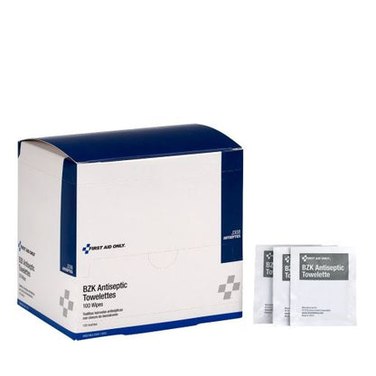 Antiseptic Cleansing Wipe, Sting Free - 100 per box