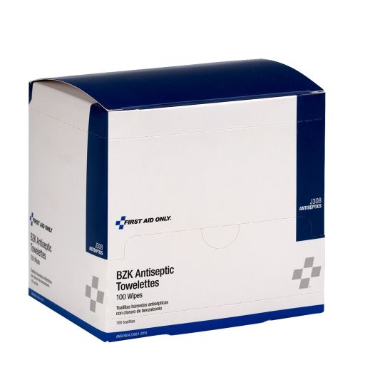 Antiseptic Cleansing Wipe, Sting Free - 100 per box