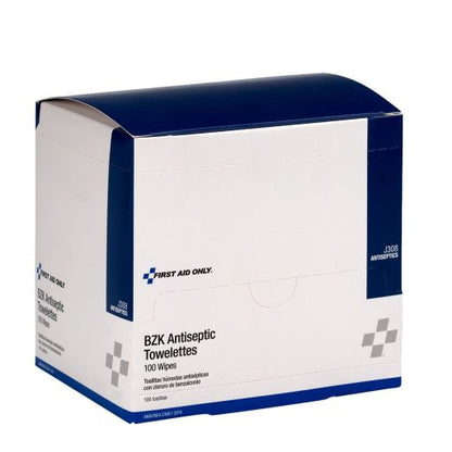 Antiseptic Cleansing Wipe, Sting Free - 100 per box