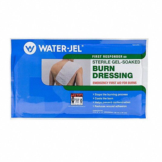 Water Jel Burn Dressing, 8"x18"