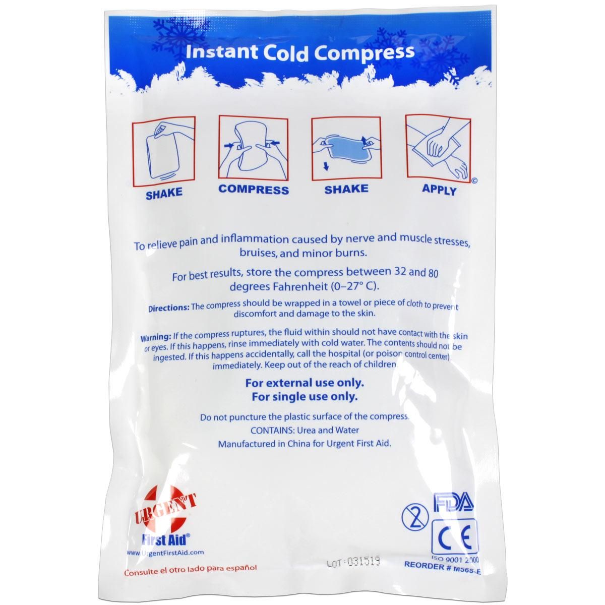 Instant Cold Compress, Boxed 6"x9" - 1 Each