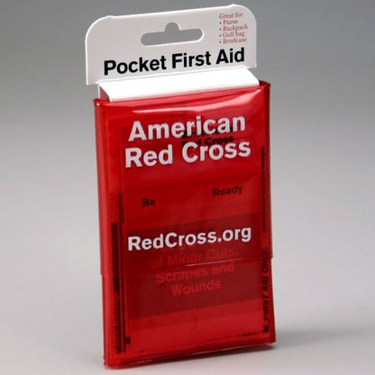 American Red Cross Mini First Aid Kit, Tri-Fold Vinyl Case