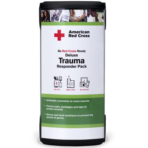 American Red Cross Deluxe Trauma Responder Pack (Paquete de lujo de contestador de trauma)