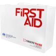 2 Shelf Industrial ANSI B+ First Aid Station with Door Pockets