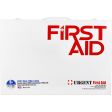 2 Shelf Industrial ANSI B+ First Aid Station with Door Pockets