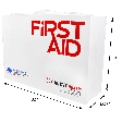 2 Shelf Industrial ANSI B+ First Aid Station with Door Pockets