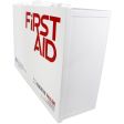 2 Shelf Industrial ANSI A+ First Aid Station with Door Pockets