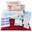 22 Piece Bodily Fluid Clean Up Pack / Bloodborne Pathogen Spill Kit