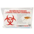 22 Piece Bodily Fluid Clean Up Pack / Bloodborne Pathogen Spill Kit