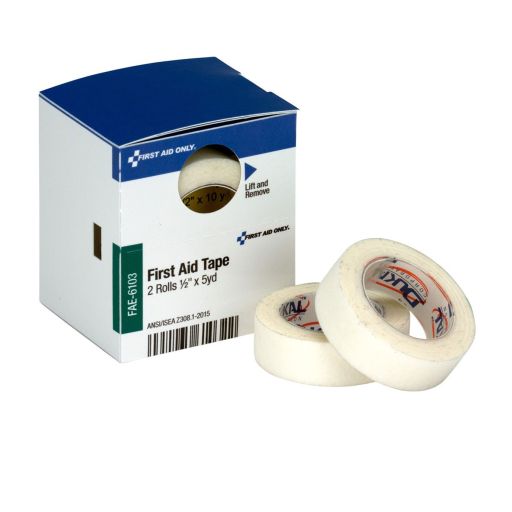 1/2" X 5 Yd First Aid Tape, 2 Per Box