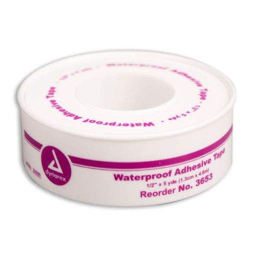 1/2" x 5 yd. Waterproof Tape - Plastic Spool - 1 Each